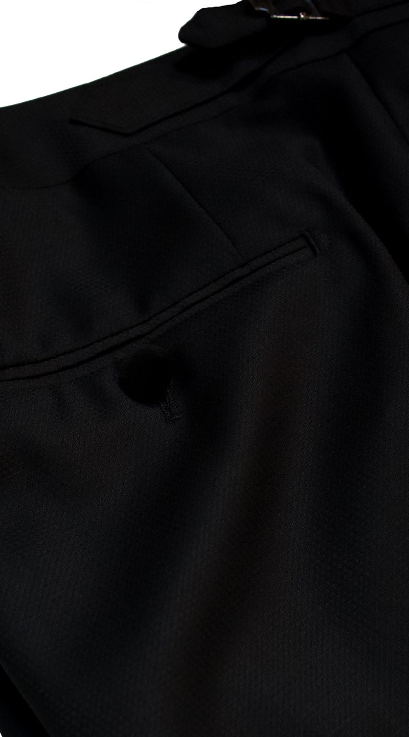 Tuxedo Texturé Pois Noirs