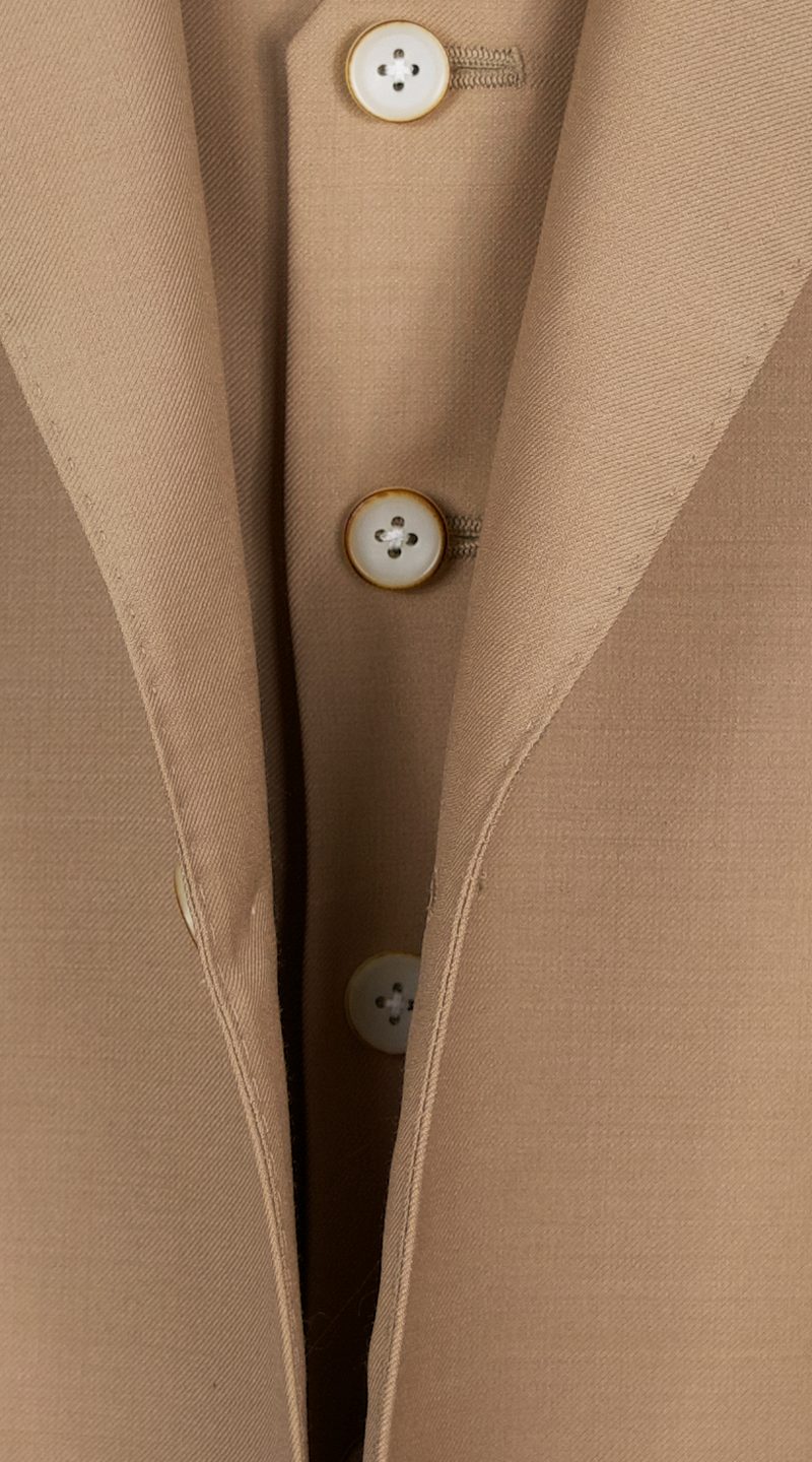Complet Laine Camel