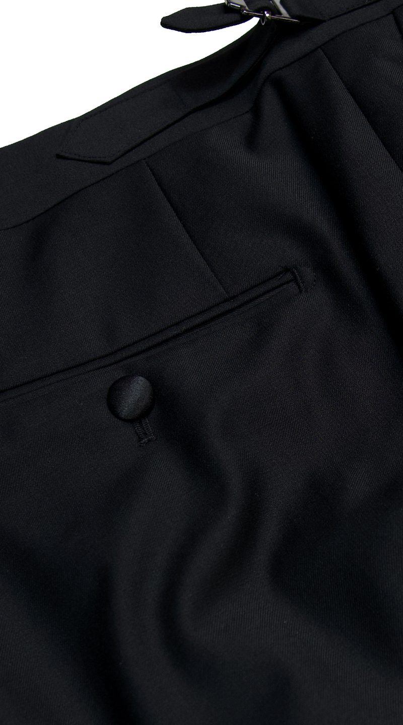 Tuxedo Bleu Sarcelle Motifs Circulaire