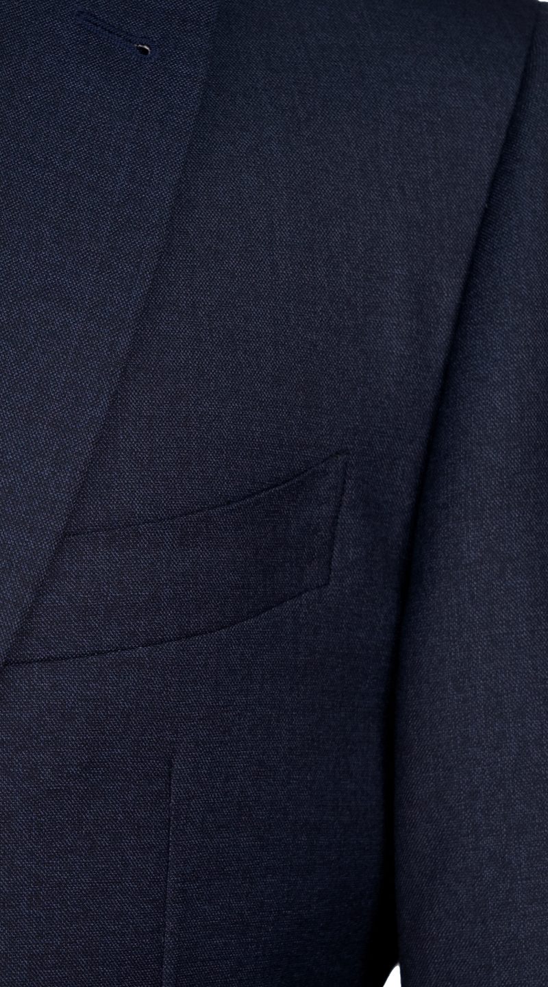 Complet Laine Bleu de Prusse Foncé