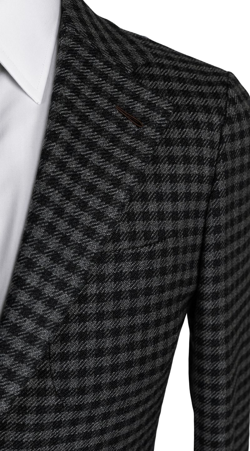 Complet Windsor Carreaux Noirs