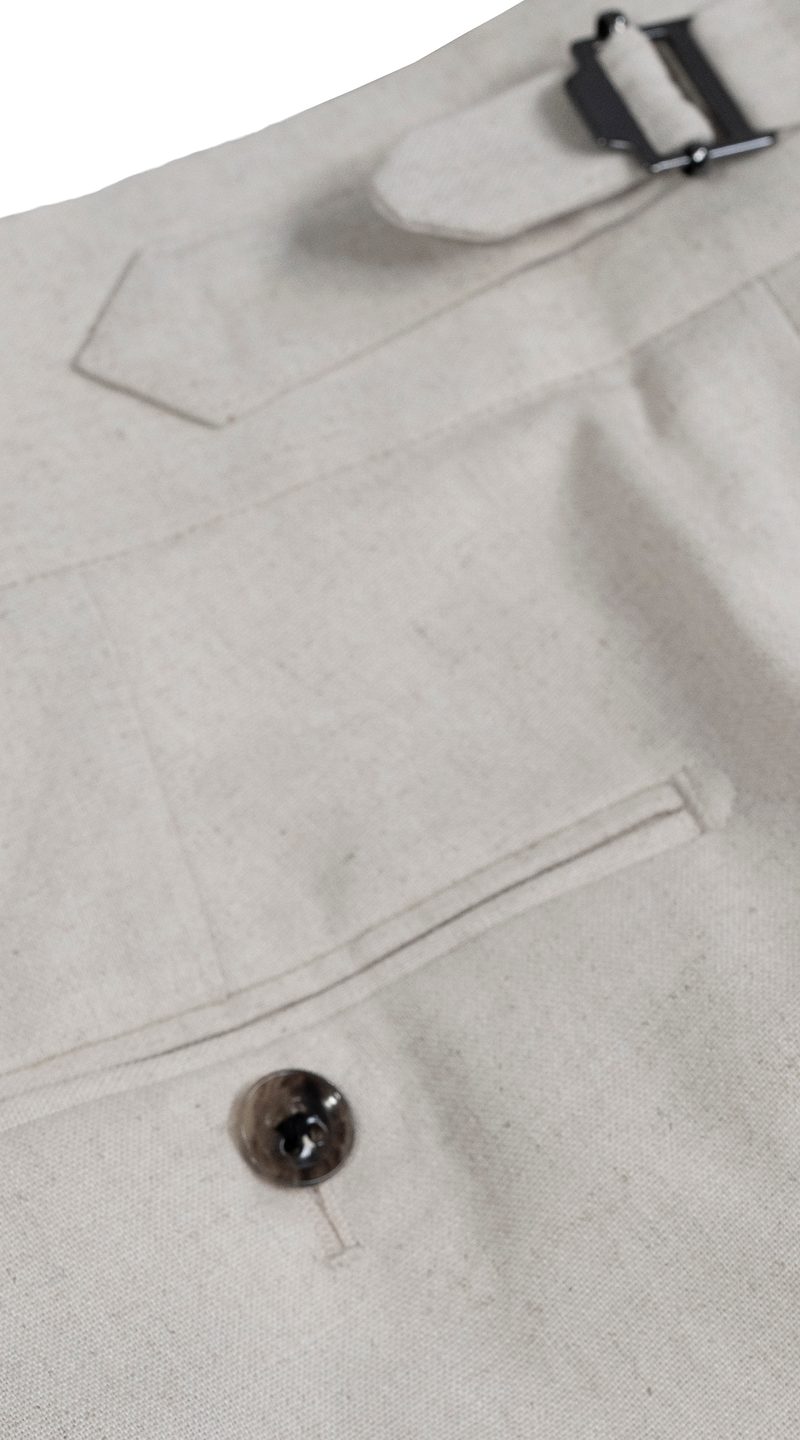 Ivory Coast Linen Suit