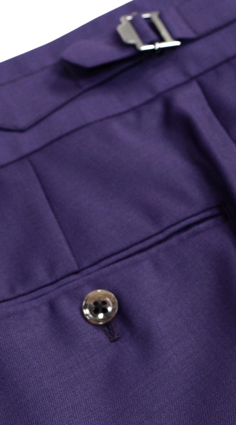 Complet Laine Violet Améthyste
