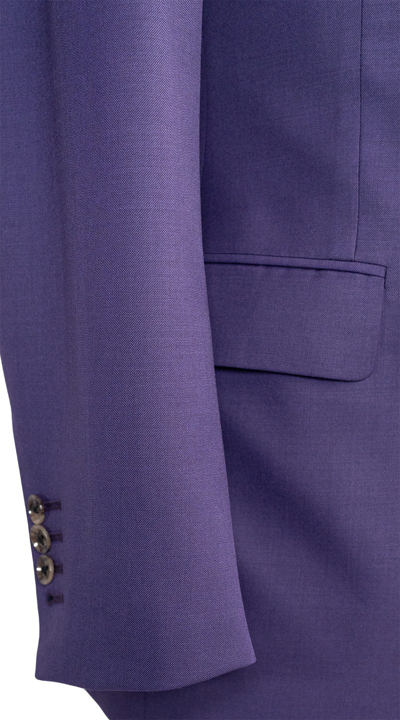 Complet Laine Violet Améthyste