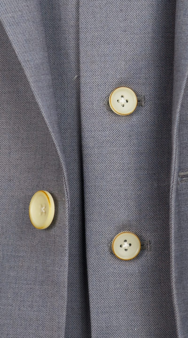 Complet bleu birdseye en laine