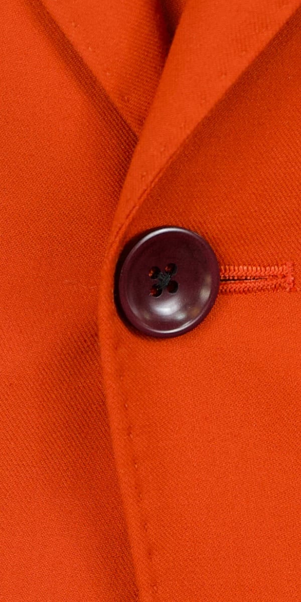 Complet Laine Orange Flamboyant