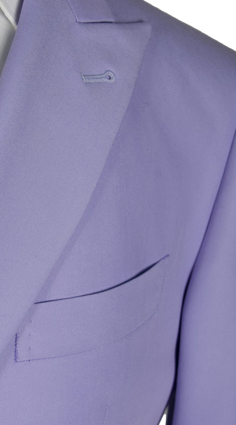 Complet Laine Bleu Pervenche Profond