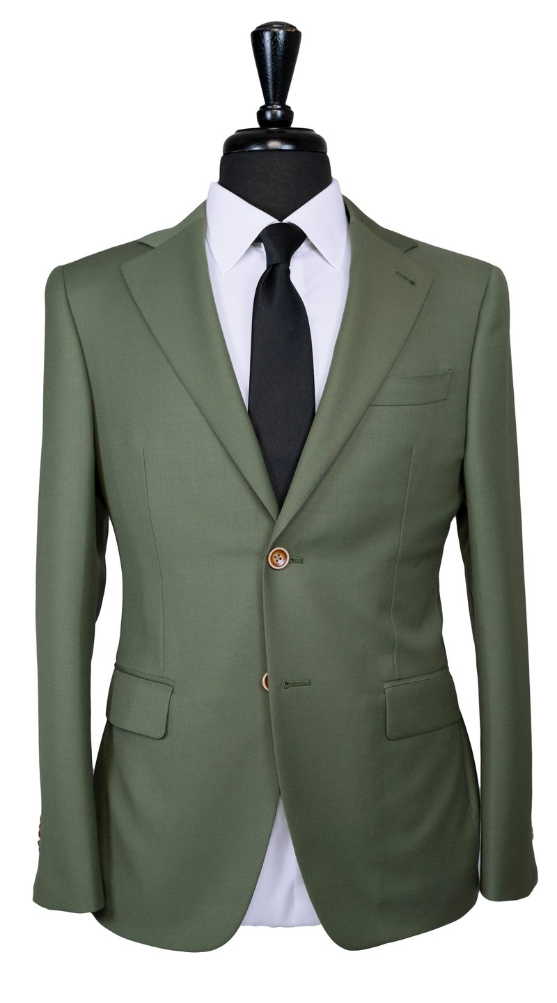 Sage Green Wool Suit
