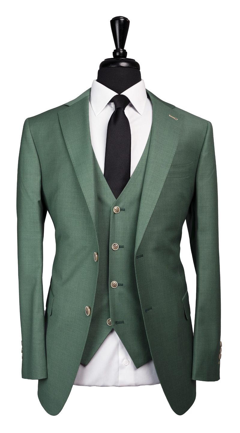 Eucalyptus Green Wool Suit