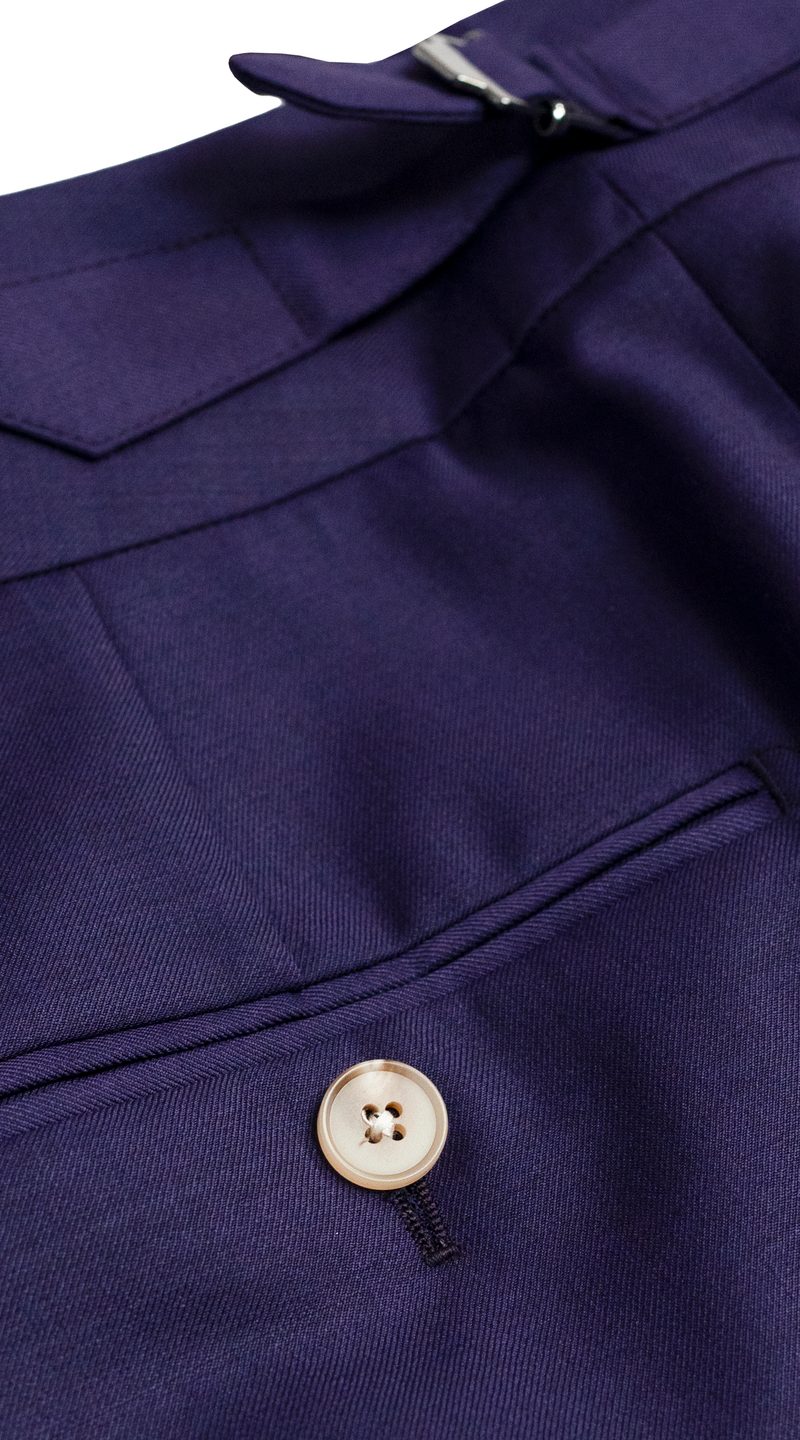 Complet Violet Améthyste Double Boutonnage Femme