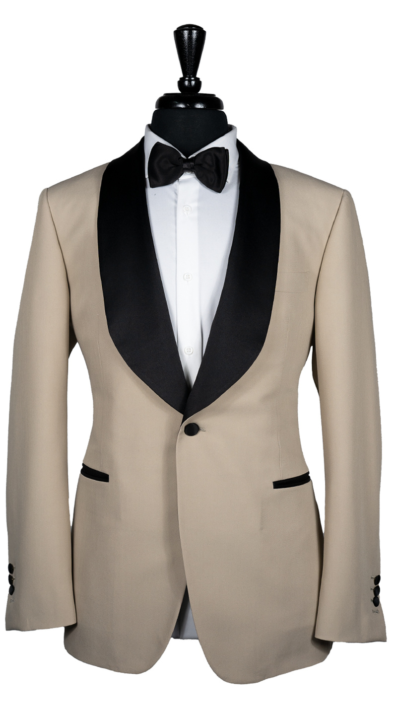 Khaki Wool Tuxedo