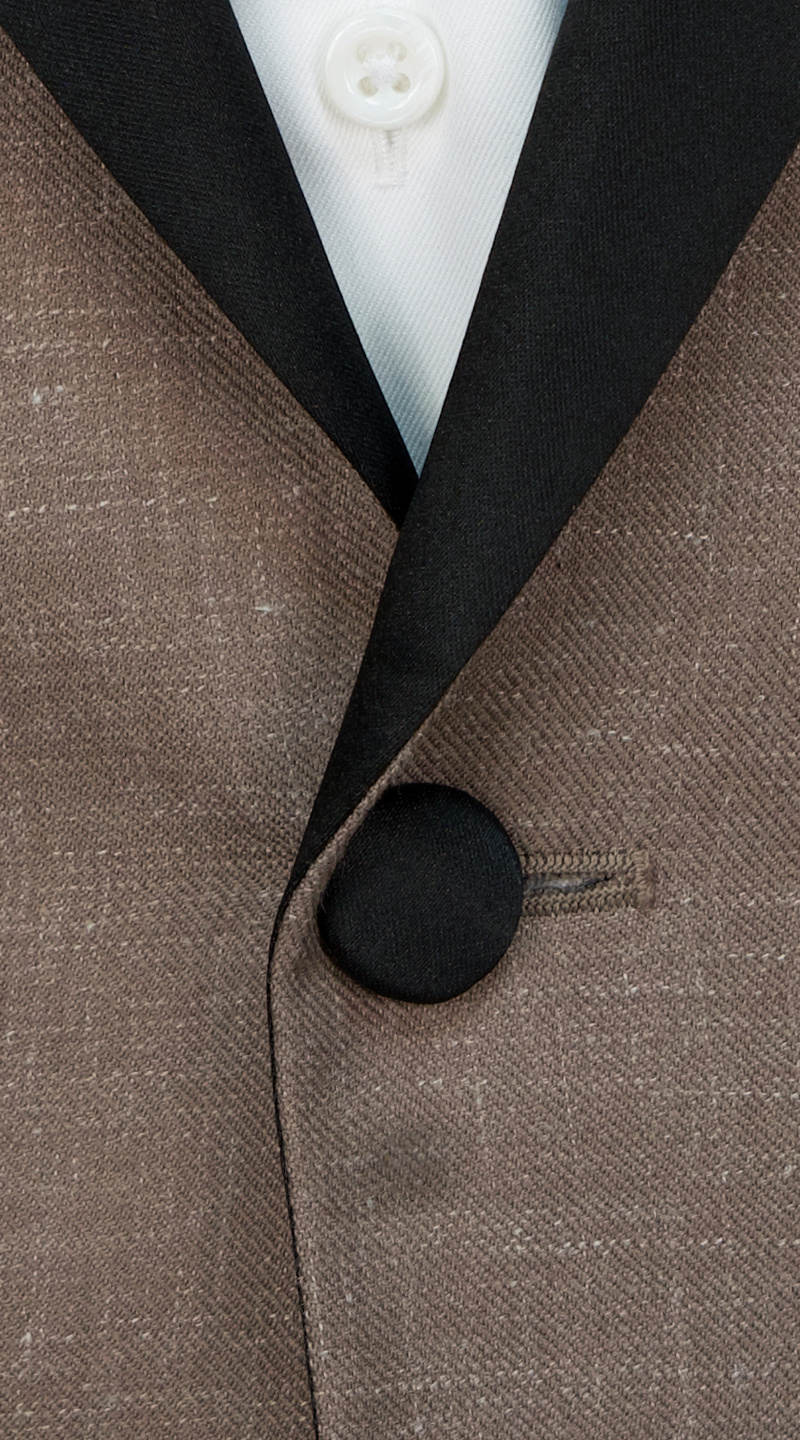 Cocoa Wool Tuxedo