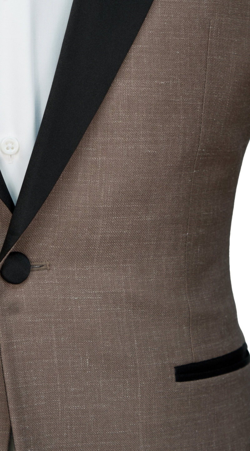 Cocoa Wool Tuxedo