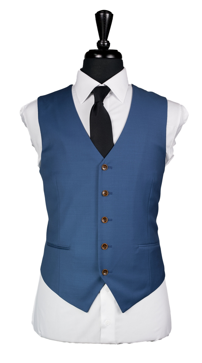 Ocean Blue Three-Piece Suit