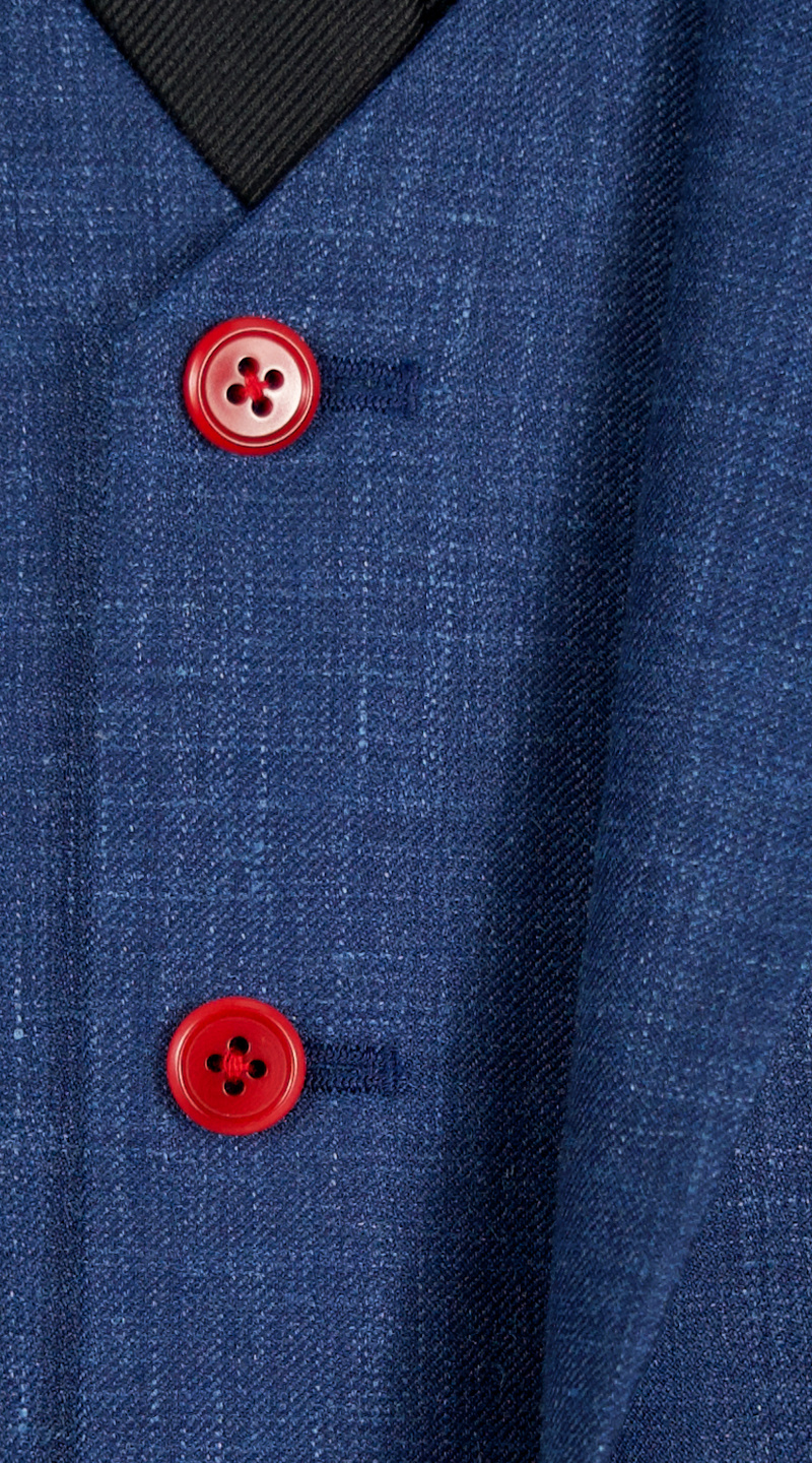 Le Complet Laine Bleu Foncé