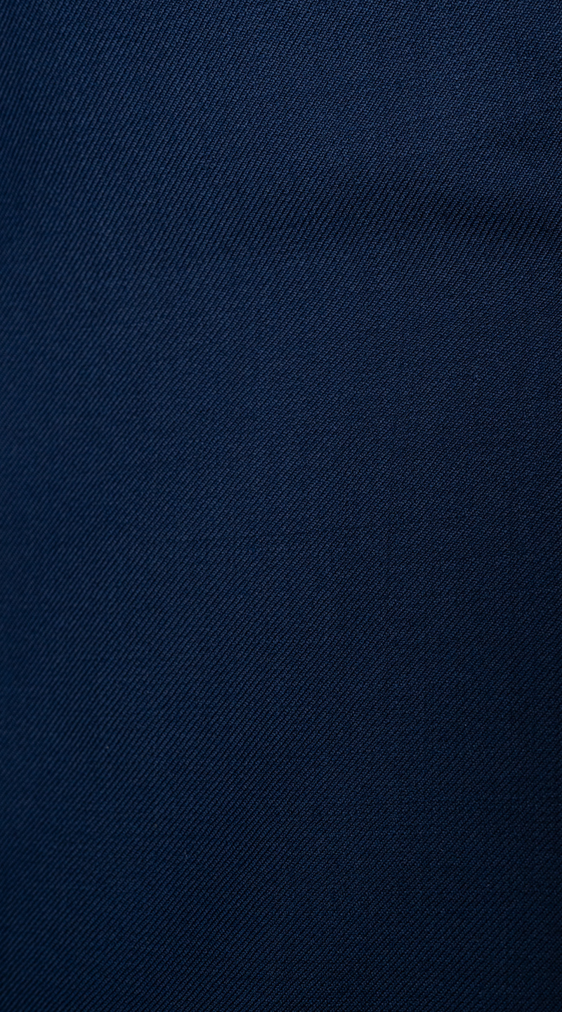 Space Blue Twill Suit