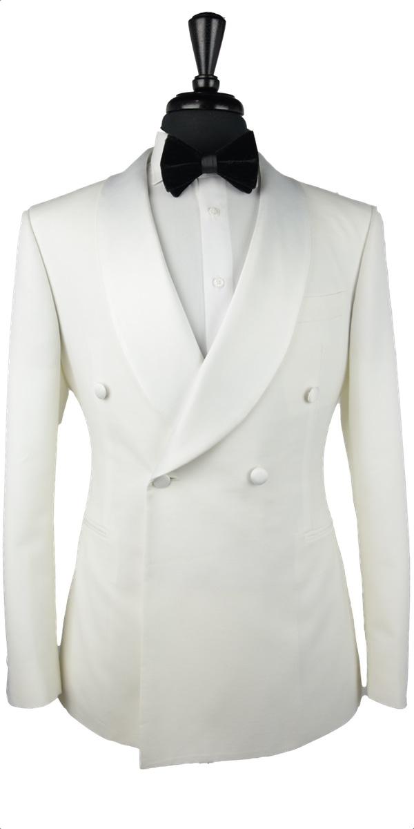 Ivory Wool Tuxedo