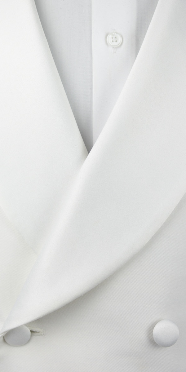 Ivory Wool Tuxedo