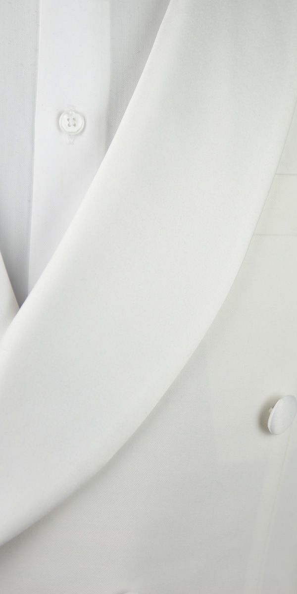 Ivory Wool Tuxedo