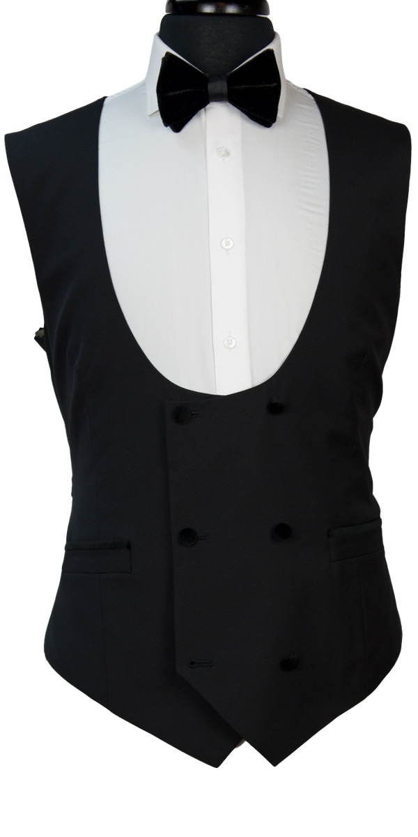 Tuxedo Laine Noir Classique