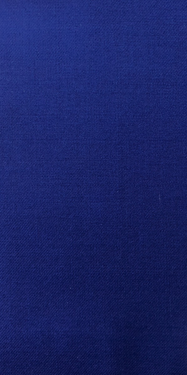 Royal Blue Twill Wool Suit