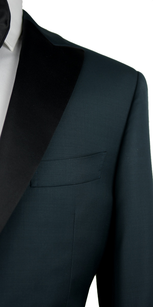 Emerald Green Wool Tuxedo