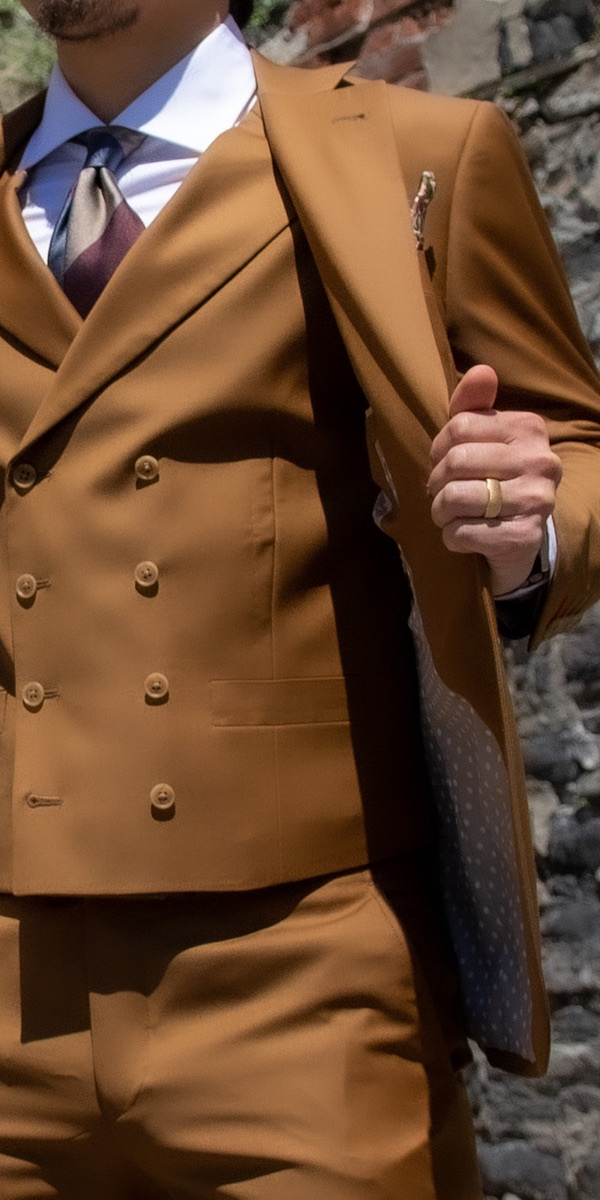 Desert Sand Wool Suit