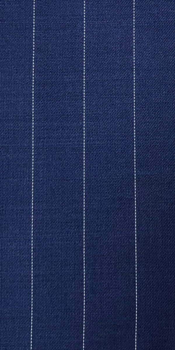 Complet Laine Rayures Bleu Marine