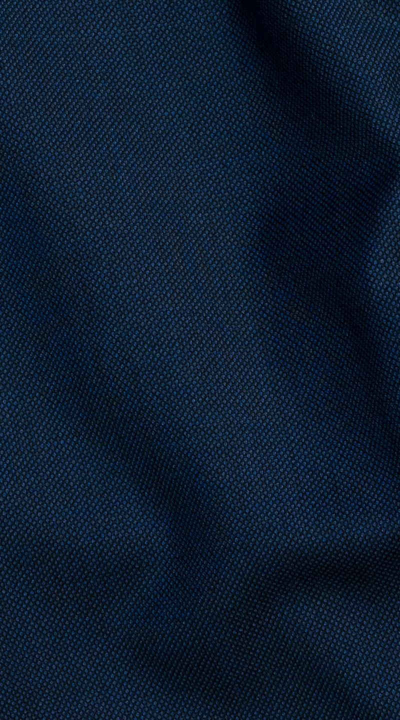 Complet Laine Birdseye Bleu Royal 