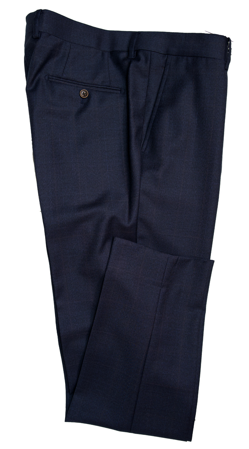 Dark Blue Prince of Wales Suit