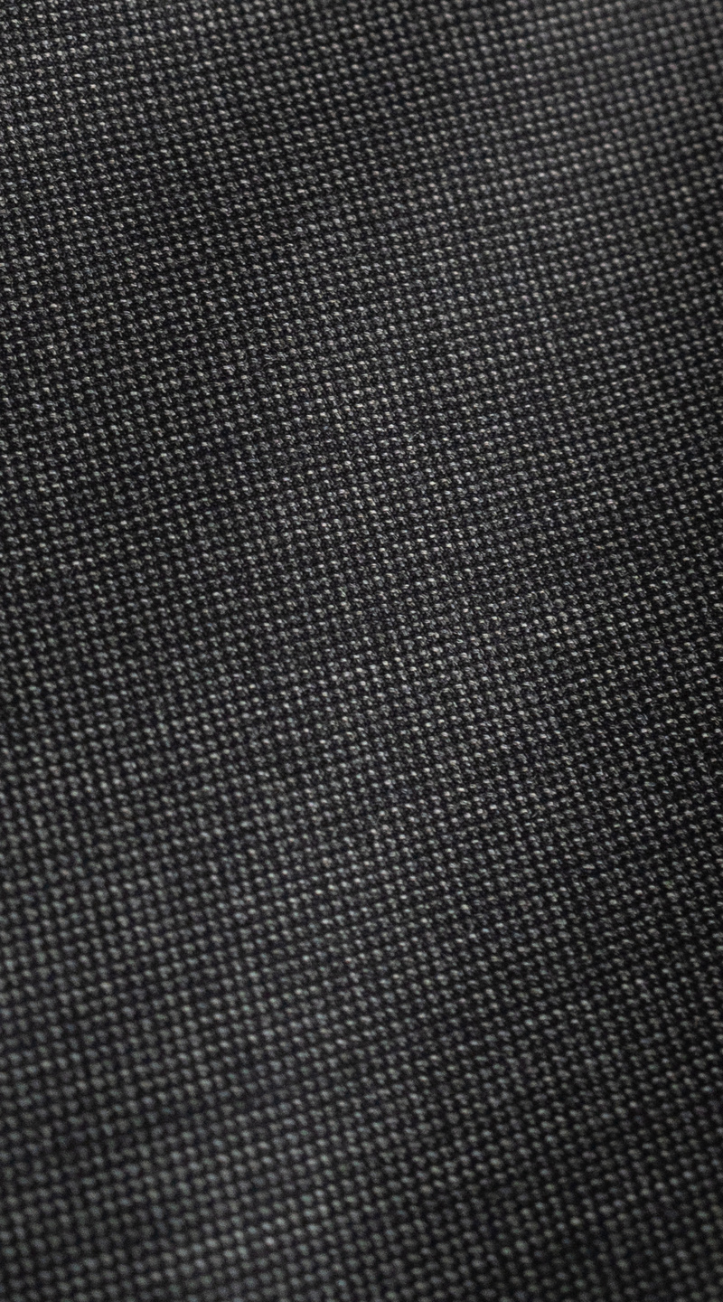 Charcoal Birdseye Wool Suit