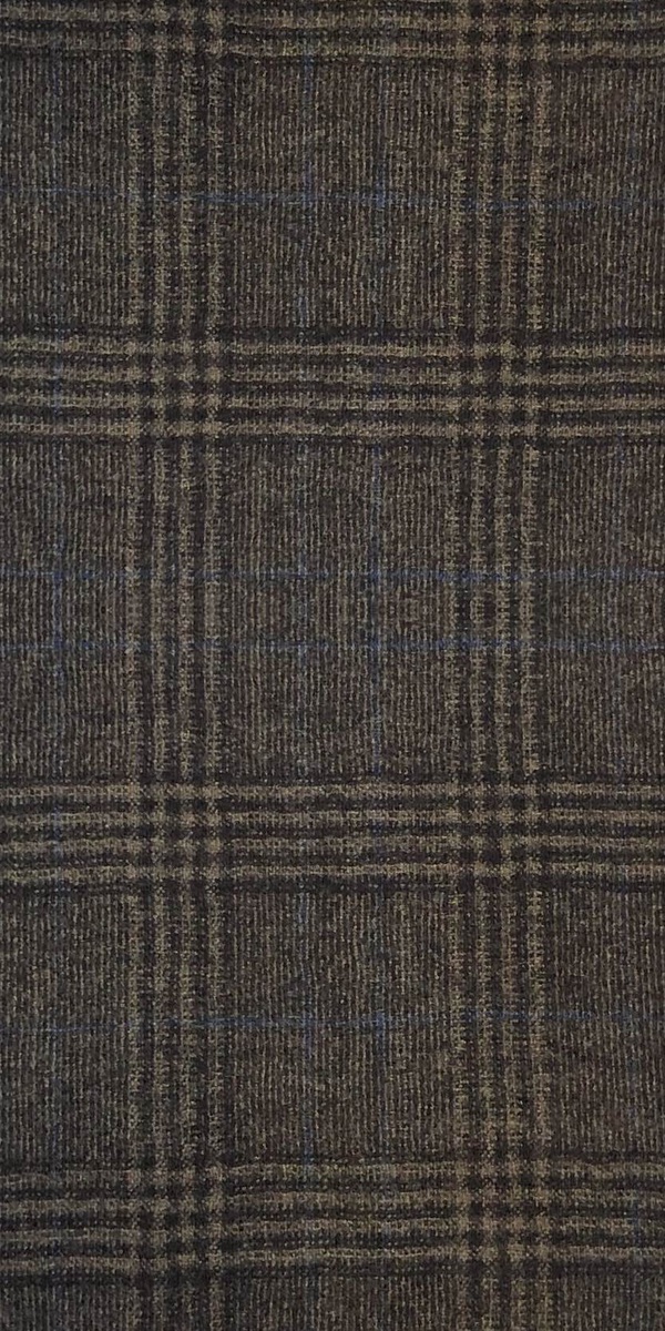 Complet Laine Prince-de-Galles Marron