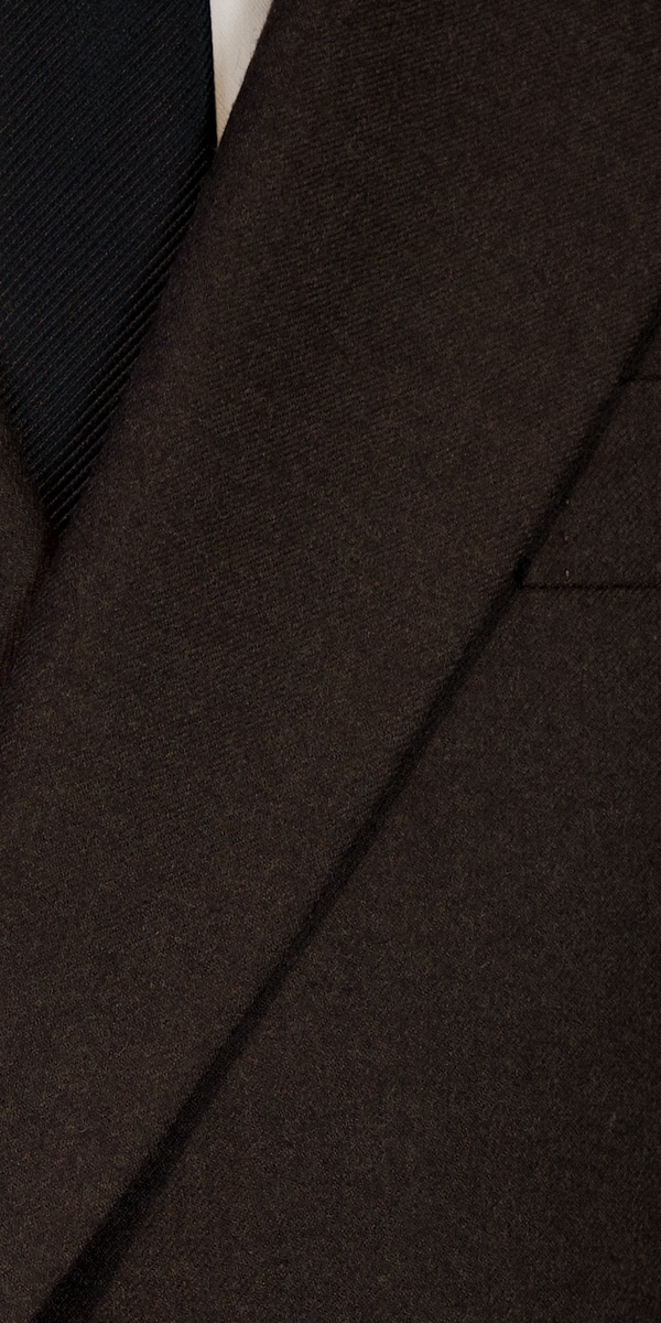 Complet Laine Peignée Marron