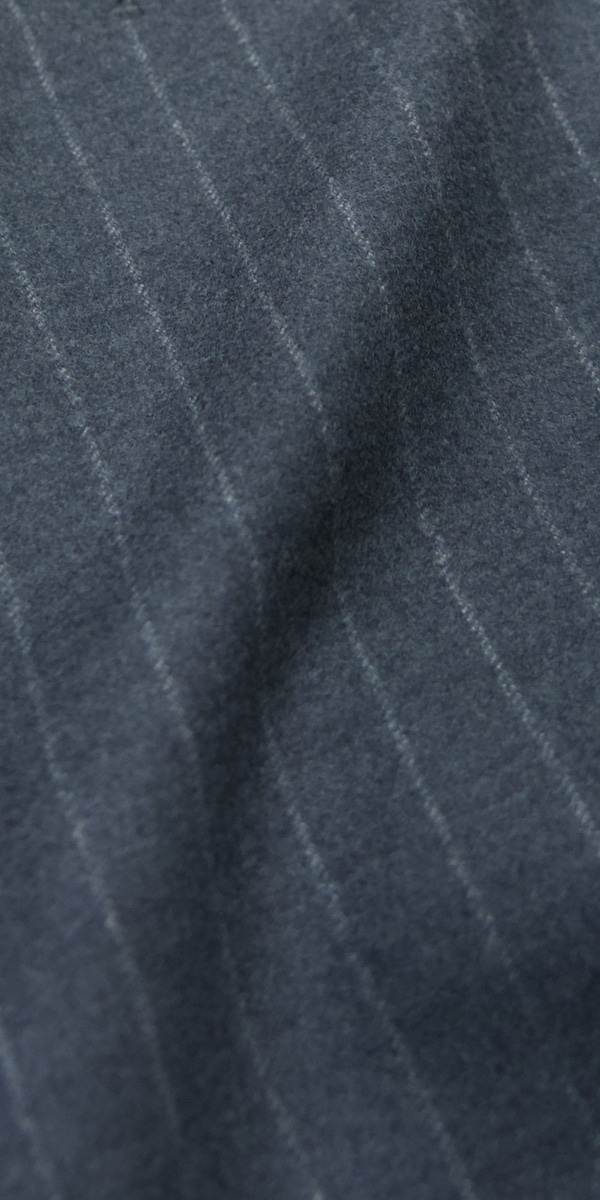 Grey Wool Pinstripe Suit