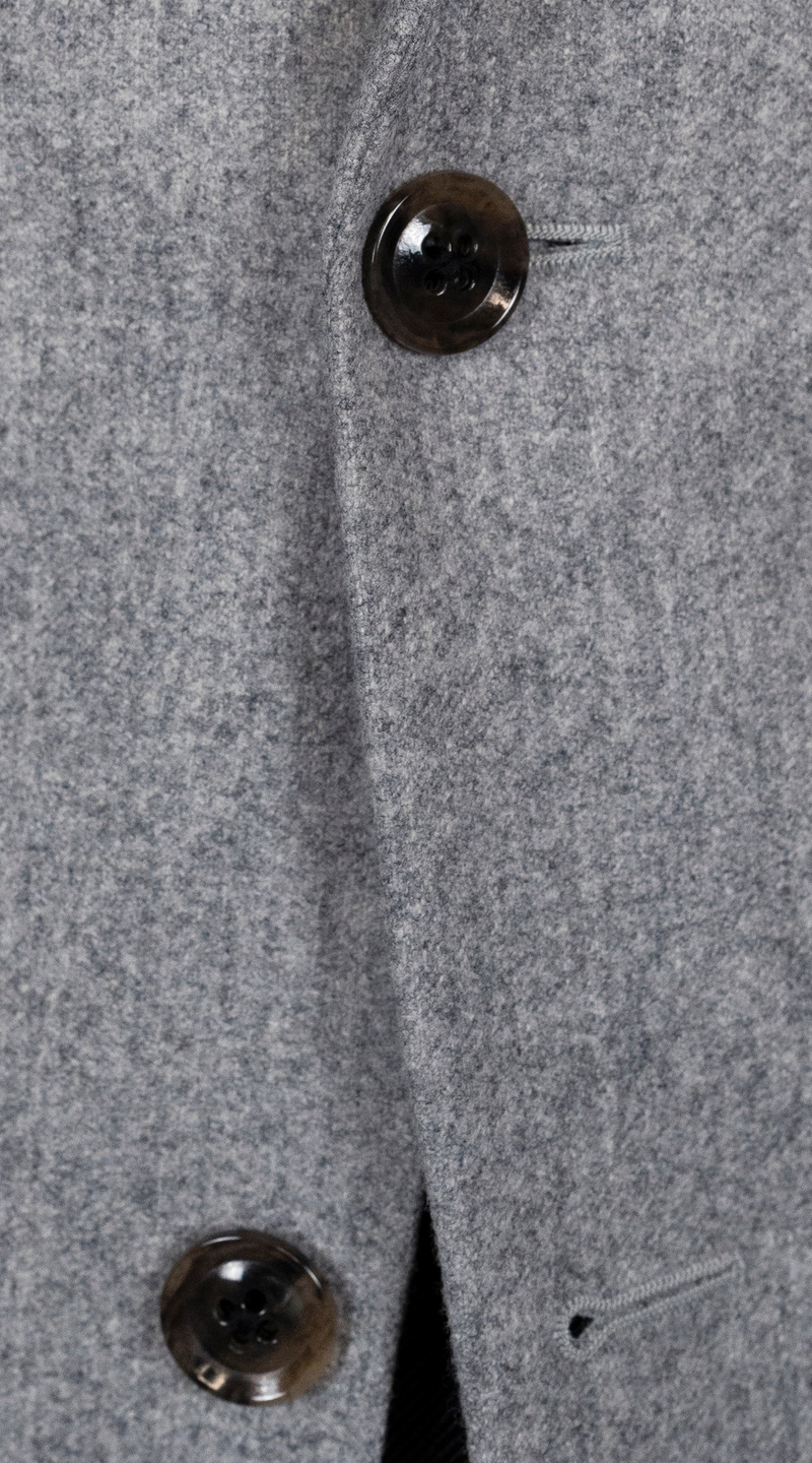 Grey Flannel Wool Suit