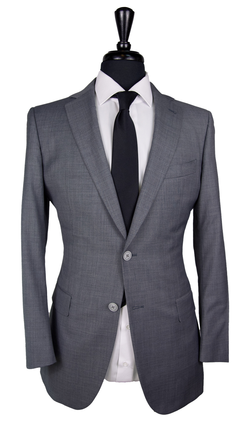 Seal Gray Wool Suit
