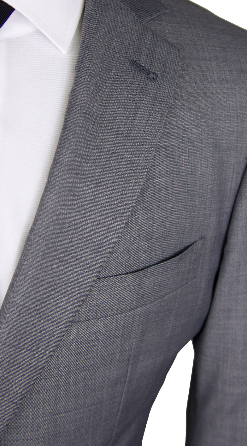 Seal Gray Wool Suit