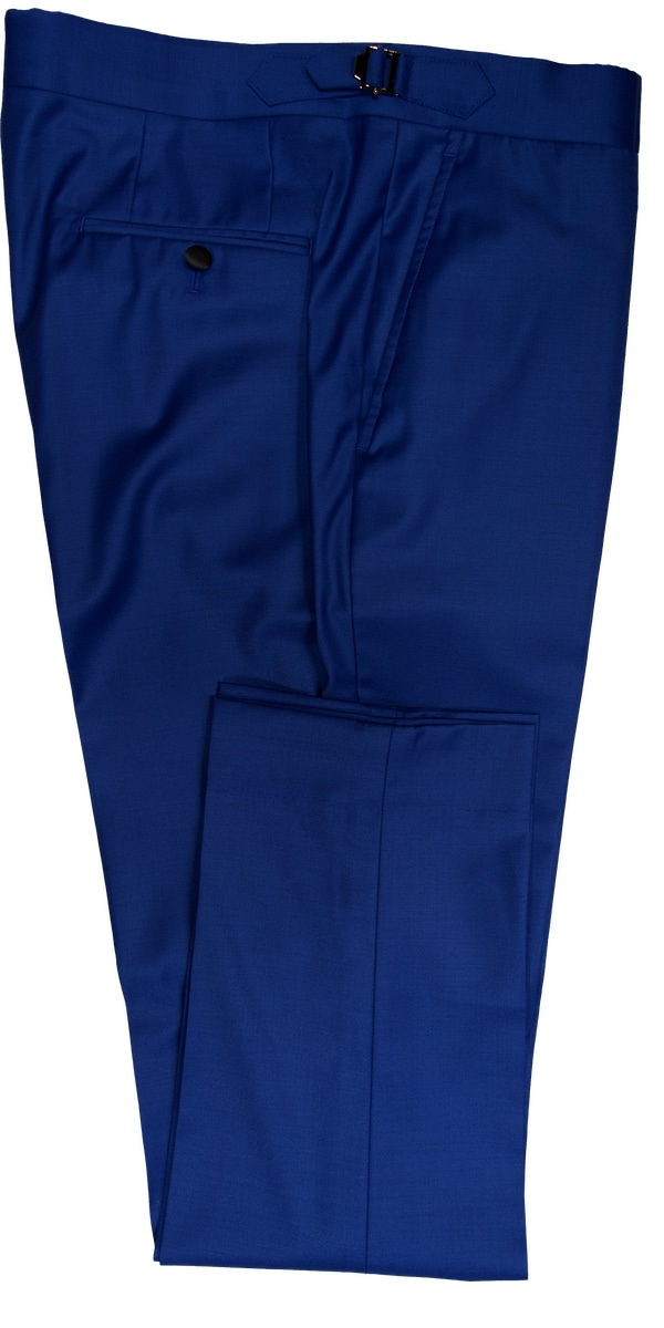 Dark Azure Wool Tuxedo