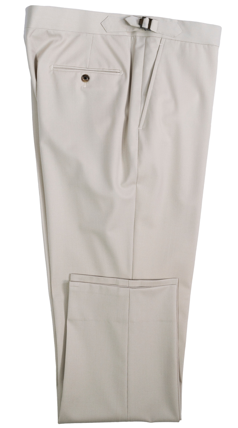 Ivory Sand Wool Suit