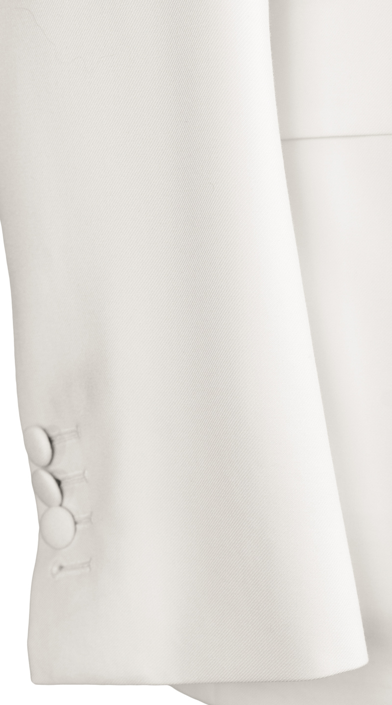 Ivory Shawl Wool Tuxedo