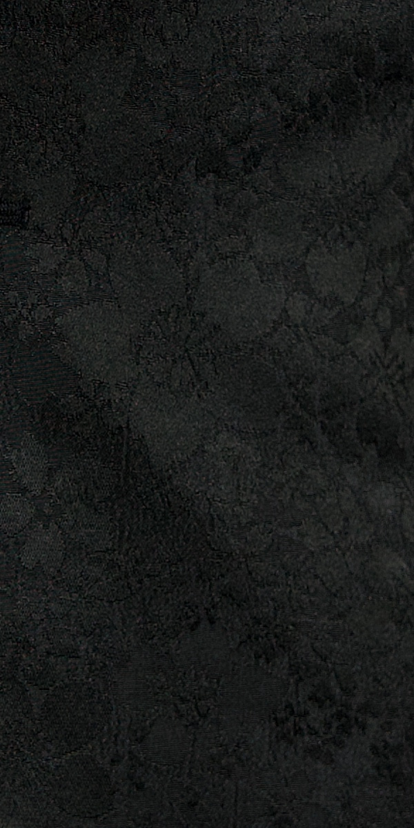 Black Floral Jacquard Tuxedo