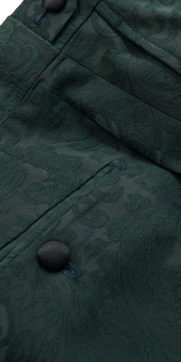 Complet Tuxedo Jacquard Vert