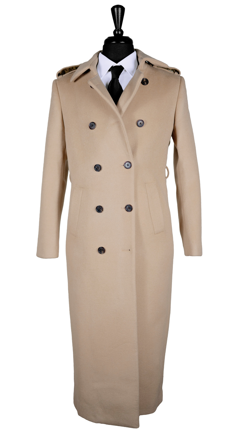 Manteau Laine Beige Sanschagrin