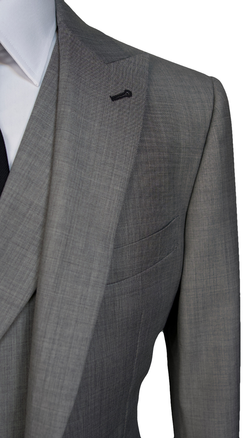 Complet Laine Gris Fumé