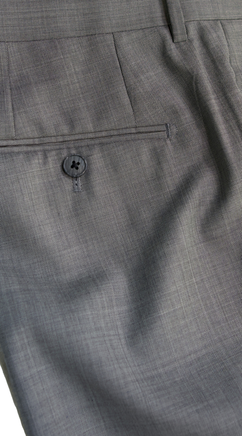 Complet Laine Gris Fumé