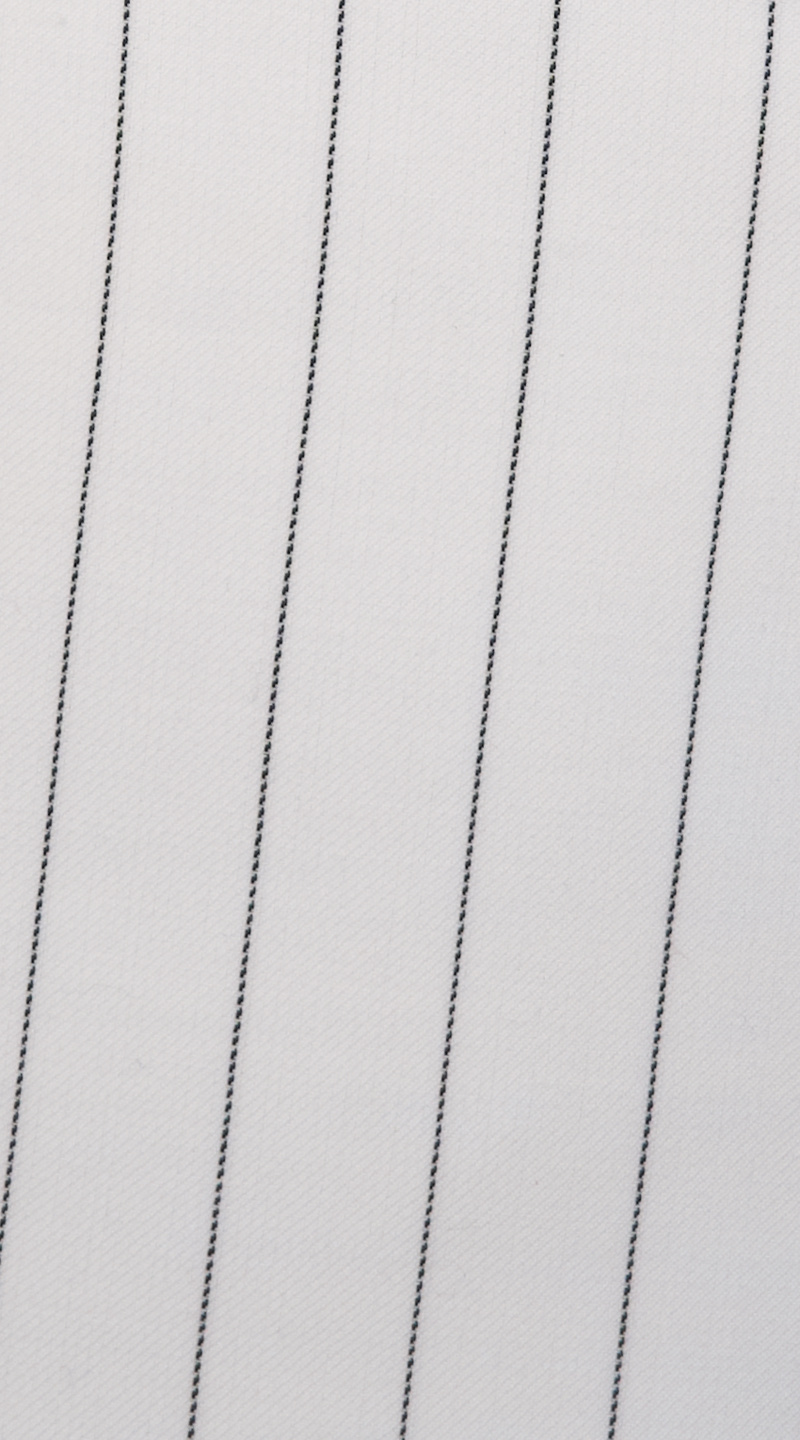 Ivory Pinstripe Wool Suit