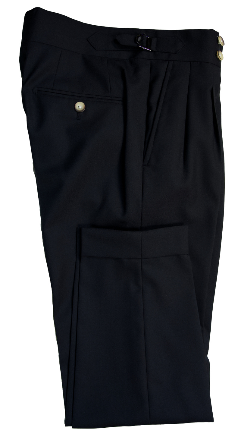 Ivory Pinstripe Wool Suit