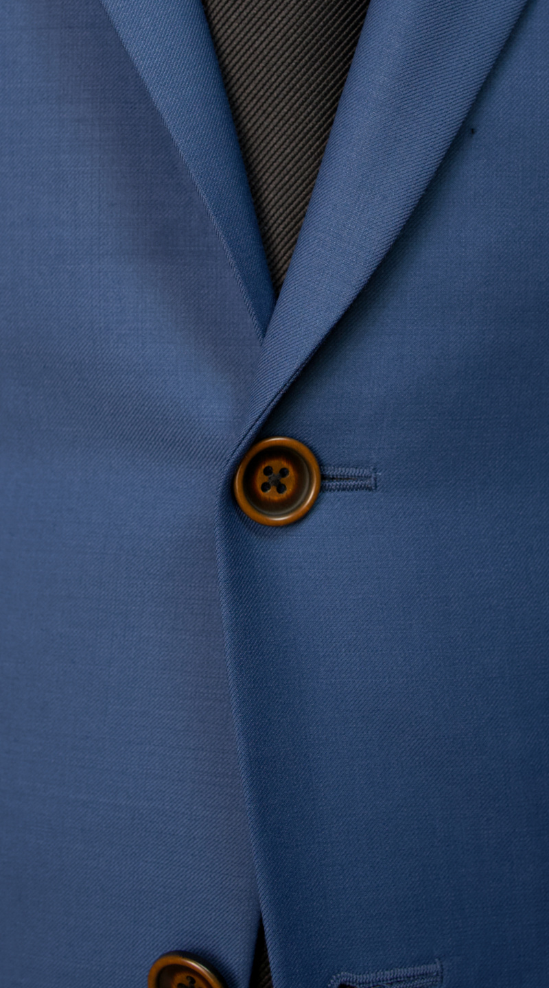 Complet Laine Sergé Saphir