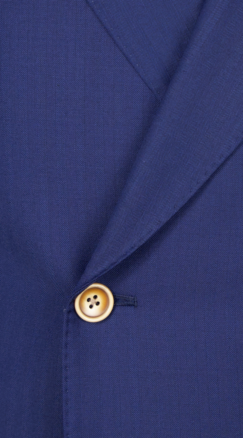 Complet bleu birdseye en laine