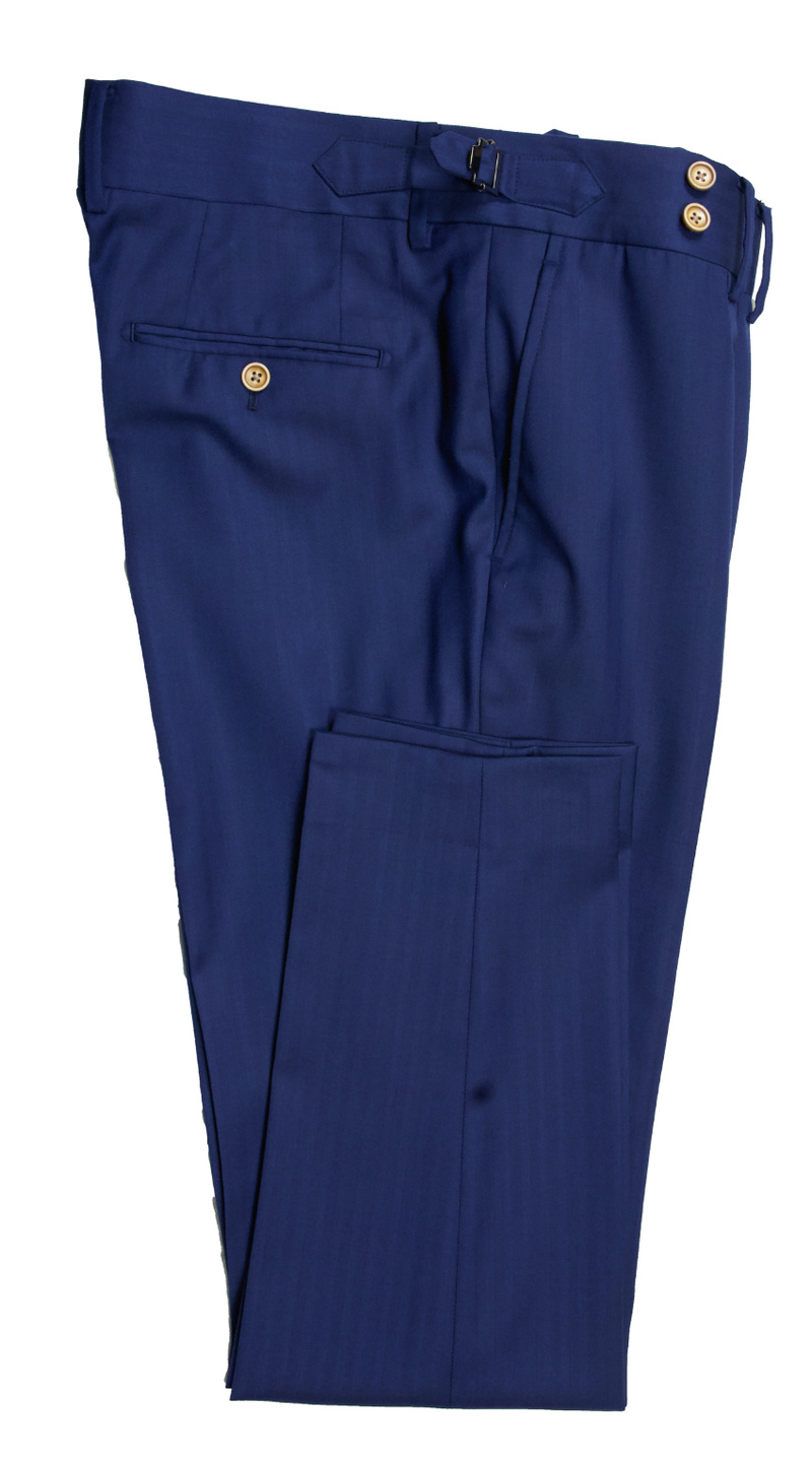 Complet bleu birdseye en laine